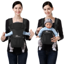 Marsupiu ergonomic 4 în 1 pentru nou-născuți și copii mici. Marsupiu reglabil pentru burtă și spate. Purtare confortabilă a bebelușului. 2