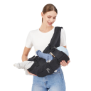 Marsupiu ergonomic 4 în 1 pentru nou-născuți și copii mici. Marsupiu reglabil pentru burtă și spate. Purtare confortabilă a bebelușului. 4