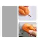 Masa de limpieza moldeable en forma de bloque Captura el polvo y pequeñas suciedades de las superficies Color naranja Peso 100 g Dimensiones 8,5 x 6 x 3