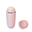 Masážna guľôčka na pohlcovanie mastnoty tváre Valček zo sopečného kameňa absorbujúci mastnotu na tvári 8 x 3 cm 3