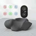 Masážní krční polštář s vibrací a nahříváním 3 úrovně masáže a tepla paměťové jádro ergonomický pro uvolnění krku 3