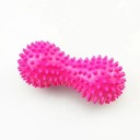 Masážní míček dvojitý s výstupky pro stimulaci chodidel zad a svalových úponů rozměr 15 x 7,5 x 7,5 cm různé barvy 6