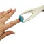 Masážní váleček na prsty působící na akupunkturní body Ruční masážní nástroj s dvěma válečky a kovovou kuličkou na masáž rukou Masážní pomůcka na podporu krevního oběhu 16,3 x 3,3 cm 4