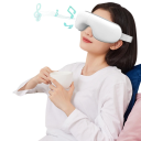 Masażowa maska na oczy z muzyką Bluetooth, kompresyjnymi poduszkami powietrznymi, składana 180°, bateria 1000 mAh, USB-C, przenośna 5