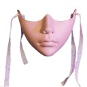 Masca mecanică pe jumătate de față Masca de cosplay pentru carnaval Halloween Culori diferite Recuzită de costum pentru adulți 6