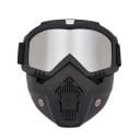 Masca tactică de paintball cu protecție Ochelari de protecție pentru motocicliști CS jocuri de război Airsoft Masca de vânătoare 3