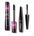 Mascara 2-in-1 voor volume en verlenging van wimpers Set van twee 3D mascara's met verschillende borstels Langdurig effect met een natuurlijke 4