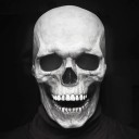 Máscara de calavera de Halloween 3