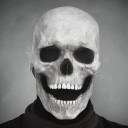 Máscara de calavera de Halloween 5