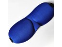 Máscara de dormir 3D para um sono tranquilo e ininterrupto Cavidades moldadas sem pressão nas pálpebras Cinta ajustável em velcro 4