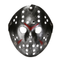 Máscara de Jason de Viernes 13. Máscara de Halloween. Máscara de miedo para carnaval. Accesorio de disfraz de Jason de Viernes 13. Máscara de hockey 5