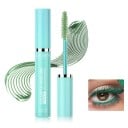 Máscara de pestanas 5D à prova de água com fórmula de secagem rápida, efeito de alongamento e curvatura, cosmética decorativa para maquilhagem colorida 1