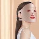 Máscara de silicone infravermelha com luz vermelha 4 terapias LED à prova de água IPX7 Rejuvenescimento da pele Controlo LCD Temporizador Bateria 2