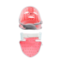 Máscara de Silicone Infravermelha com Luz Vermelha e Lâmpada para o Pescoço Terapia LED de Rejuvenescimento da Pele 8 Cores IPX7 à Prova de Água Com Controlo LCD Temporizador Bateria Recarregável 3