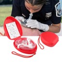 Máscara de substituição para dispositivo de resgate contra asfixia com embalagem 10x12 cm Máscara de respiração de reanimação com válvula 3