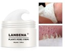 Máscara facial peel-off para pontos negros com papéis Limpeza de poros no nariz e nas bochechas Para todos os tipos de pele Embalagem 30 g e 60 papéis 2