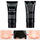 Máscara preta peel-off para pontos negros com carvão ativado Limpa profundamente os poros e remove o excesso de sebo 50 ml 2