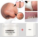 Mascarilla peel-off para puntos negros con papeles Limpieza de poros en la nariz y las mejillas Para todo tipo de piel Envase de 30 g y 60 papeles 3