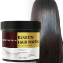 Maschera al cheratina per capelli secchi e danneggiati 100 g Rigenerazione profonda Ripristino della struttura del capello Nutrimento e idratazione Cura al cheratina 2