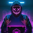 Maschera luminosa di Halloween H1055 1