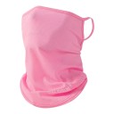 Maschera per il viso e sciarpa per il collo con elastici per le orecchie e tessuto perforato per ciclismo e escursionismo taglia universale 10