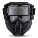Maschera per saldatura con oscuramento automatico Filtro 92 x 30 mm Ottica 1/2/1/2 Dimensioni 21 x 21 cm Materiale PC Nero Per saldatura 1