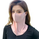 Maschera protettiva per il viso e il collo contro il sole e la polvere leggera e traspirante 47,5 × 27,5 cm maschera per uso esterno protezione della pelle 3