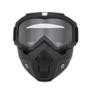 Maschera tattica da paintball protettiva occhiali da moto giochi di guerra CS airsoft maschera da caccia 18,5x18 cm 6