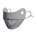 Mascherina per naso e bocca con cinturino regolabile 13 x 23 x 11 cm poliestere protezione UV per attività all'aperto protezione dal sole 7
