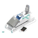 Mașină electrică de reabilitare pentru genunchi CPM Antrenor pentru articulația genunchiului Îndoire și întindere Alb-albastru Pentru exerciții 3