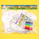 Masque animal à colorier 8 pcs 3