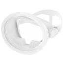 Masque de plongée ovale 16,3 x 13,5 cm Verre trempé Joint en silicone Masque pour les yeux et le nez pour le snorkeling et les aventures 3