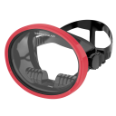 Masque de plongée ovale 16,3 x 13,5 cm Verre trempé Joint en silicone Masque pour les yeux et le nez pour le snorkeling et les aventures 4