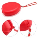 Masque de rechange pour dispositif de sauvetage contre l'étouffement avec étui 10x12 cm Masque de respiration de réanimation avec valve unidirectionnelle RCP 5