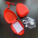 Masque de rechange pour dispositif de sauvetage contre l'étouffement avec étui 10x12 cm Masque de respiration de réanimation avec valve 2