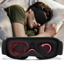 Masque de sommeil doux et moulé Masque de sommeil confortable et respirant bloquant la lumière 2
