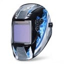 Masque de soudage auto-obscurcissant UN9K 4 capteurs Champ de vision 100 x 97 mm Optique True Color 1/1/1/1 Pour ARC MIG et plasma 1
