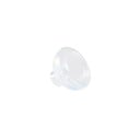 Masque en silicone pour chiens et chats protection 75 mm diamètre extérieur 50 mm diamètre intérieur transparent utilisation vétérinaire 1