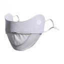 Masque facial avec cordon ajustable 13 x 23 x 11 cm polyester protection UV pour activités extérieures protection contre le soleil 6