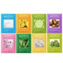 Masque facial naturel avec extraits naturels Masque en tissu hydratant pour le traitement de l'acné, le contrôle de la brillance et le vieillissement de la peau Masque facial nourrissant pour une peau propre et lisse 8 pcs 5