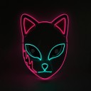 Masque lumineux de chat pour Halloween 3