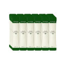 Masques de visage en collagène BIOAQUA 30 pcs hydratants éclaircissants soins coréens vert et blanc 1