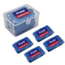 Massa de limpeza para carro para limpeza da superfície da carroçaria Azul e moldável Uso em pintura húmida 4 pcs de 100 g Peças embaladas 1