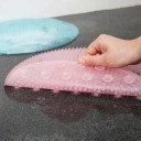 Massage bademåtte rund 2