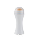 Massagebold med vulkansten, der absorberer ansigtsolie. Olieabsorberende ansigtsrulle. Ansigtsrulle til rengøring af tilstoppede porer. 7,5 x 2,2 cm. 4