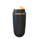 Massagebold til ansigtsolieabsorption Vulkanstensrulle til absorption af ansigtsolie Ansigtsporerenserulle 8 x 3 cm 1