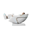 Massagefåtölj 4D + 3D massage hela kroppen elektrisk justering 220 V SL-skena 135 cm 6 tekniker 25 lägen uppvärmning av midjan 5