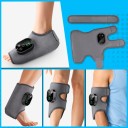 Massagevarmende bandage til fod, ankel, læg og arm 46 x 32 cm 6 niveauer af opvarmning, 3 niveauer af vibration, batteri 3000 mAh 5