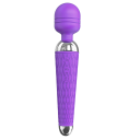 Massagevibrerende hoved vandtæt vibrator til klitorisstimulation 20 vibrationsprogrammer 20 x 4,5 cm 5