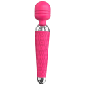 Massagevibrerende hoved vandtæt vibrator til klitorisstimulation 20 vibrationsprogrammer 20 x 4,5 cm 4